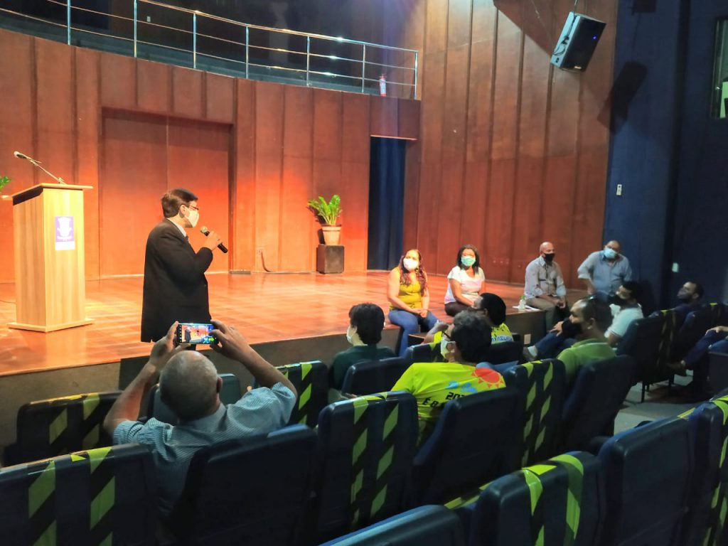 Reunião com blocos carnavalescos de Teresina